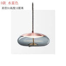 GobekUsa Hemp Rope Knot Pendant Lights - Suspendu Glass Hanging Lamp