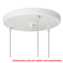 GobekUsa Geometric LED 3-Light Pendant for Indoor Lighting & Decor