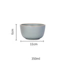 GobekUsa Ceramic Morandi Bowl - Single Soup and Rice Bowl
