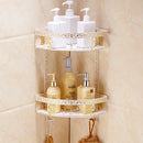 GobekUsa Bathroom Accessories Set: Shelf, Towel Rack, Paper Holder, Toilet Brush Holder, Towel Hanger, Hooks