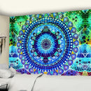 GobekUsa Grey Mandala Carpet Tapestry Wall Hanging Decor Hippie Yoga Mat Tapestries
