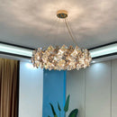 GobekUsa Crystal Chandelier: High-End LED Pendant Light for Living Room, Dining Room & Kitchen