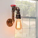 GobekUsa Industrial Water Pipe Wall Sconce for Restaurant Cafe Bar Kitchen