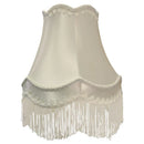 GobekUsa Fringed Cloth Lampshade European Modern Style Luxury Handmade Bedroom Lobby