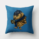 GobekUsa Cute Owl Cushion Pillow Cover for Home Sofa Bedroom Decor