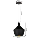 GobekUsa Industrial Aluminium Pendant Lights Chandelier for Home Living Room Kitchen Bedroom