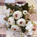 GobekUsa Autumn Silk Tea Rose Gerbera Daisy for Wedding and Home Decor