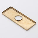 GobekUsa 4" Hole Cover Deck Plate for Sink Faucets - Black/Gray/Gold Finishes