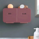GobekUsa Cotton Swab & Pad Holder: Bathroom Organizer & Cosmetic Container