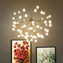 GobekUsa LED Firefly Sputnik Chandelier: Stylish Tree Branch Ceiling Lamp