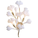 GobekUsa Ginkgo Leaf Wall Lamp: Modern Luxury for Bedroom, Living Room & Corridor