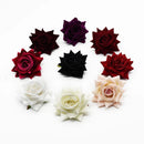 GobekUsa 7cm Rose Heads: Wedding Décor, Scrapbooking, Headwear, Autumn Home Decoration