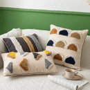 GobekUsa Handmade Moroccan Geometric Dots Stripe Pillow Cover for Sofa Bed