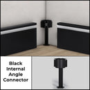 GobekUsa LED Skirting Line Aluminum Profile Baseboard for Backlight Strip Lights