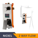 GobekUsa Digital Shower Mixer with Intelligent Display Control - Chrome Finish