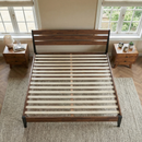 Emery Solid Wood Bed Frame by Megsu