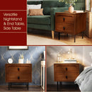 Savana Solid Wood 2-Drawer Nightstand by Megsu
