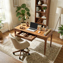 Wilma 48" Rubber Wood Desk by Megsu