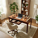 Wilma 48" Rubber Wood Desk by Megsu