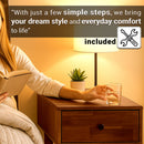 Sofia Solid Wood Nightstand by Megsu