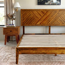 Sierra Solid Wood Bed Frame by Megsu