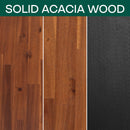 [Buy 1 Get 1] Aurora Solid Wood Bed Frame & Nightstand by Megsu