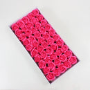 GobekUsa Bath Flower Set: 50 Artificial Soap Flowers for Home Decor, Weddings, DIY Crafts