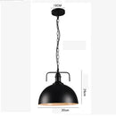 GobekUsa Iron Dome Industrial Pendant Light for Cafe Bar Home Decor