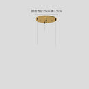 GobekUsa Glass Ball Electroplate LED Pendant Light for Kitchen Living Room Bedroom