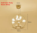 GobekUsa Gold Glass Ball Chandelier Nordic Design for Home Dining Kitchen Restaurant Hallway