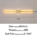 GobekUsa LED Mirror Wall Lamp for Modern Minimalist Decor