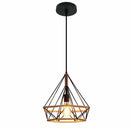 GobekUsa Black Metal Chandelier with E27 Edison Bulb Socket for Kitchen, Restaurant, Cafe