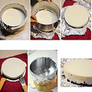GobekUsa Adjustable Stainless Steel Cake Slicer & Mousse Ring Round Cutter