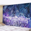 GobekUsa Boho Sun Moon Mandala Wall Tapestry Psychedelic Hippie Decor