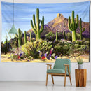 GobekUsa Cactus Tropical Plant Tapestry Wall Hanging for Children's Room Hippie Cartoon Home Decor