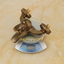 GobekUsa Antique Brass Hand Held Shower Head Kit for Bathroom Wall Mount