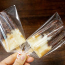 GobekUsa Ice Cream Bags: Transparent Popsicle Storage for Frozen Treats & Snacks