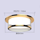 GobekUsa Crystal LED Ceiling Lamp for Living Room Bedroom Kitchen Bathroom