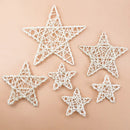 GobekUsa Christmas Star Wreath Home Decoration - Wedding Background DIY Artificial Plants Wholesale