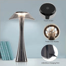 GobekUsa Crystal Diamond Touch Table Lamp: USB Charging Night Light for Bar, Restaurant, Bedside