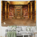 GobekUsa Egyptian Building Tapestry Wall Hanging for Bohemian Bedroom Decor