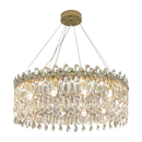GobekUsa Crystal Chandelier: Luxe LED Living Room Decoration