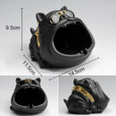 GobekUsa Cartoon Dog Ashtray | Creative Animal Resin Home Decor Gift