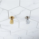 GobekUsa Brass Triangle Valve Gold Corner Bathroom Tap Water Control 1/2*1/2 Angle valves