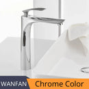 GobekUsa Gold Chrome Finish Brass Basin Faucet Hot Cold Water Mixer