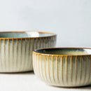 GobekUsa Ceramic Dessert Plate - Round Solid Pattern - Household Tableware
