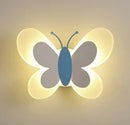 GobekUsa Butterfly Girl Room Lamp Creative Cartoon Children Energy-Saving Bedside Lamp