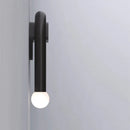 GobekUsa Black LED Wall Lamp: Modern Nordic Indoor Sconces for Living Bedroom Bathroom