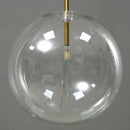 GobekUsa Gold Glass Ball Pendant Lights for Dining Room and Kitchen