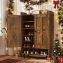 Shoe Storage Cabinet — 6-Tier Modular Organizer with Adjustable Shelves